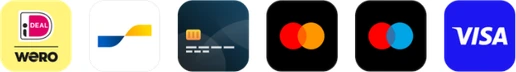 Betalen met iDEAL, Wero, Bancontact, Mastercard, Maestro of Visa